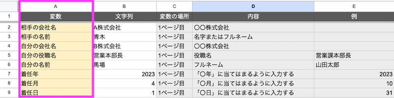 GASでGoogleドキュメントの文字を置換する手順3